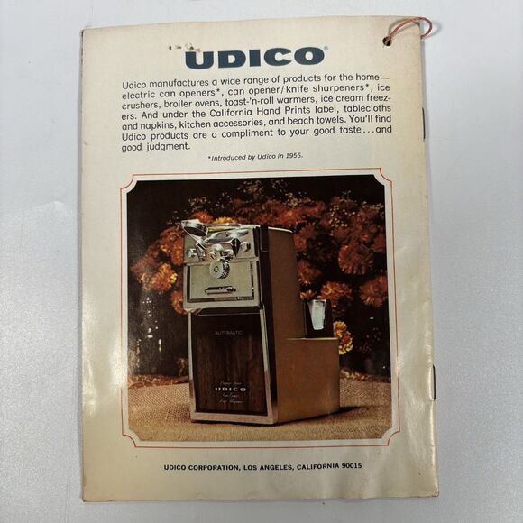 udico’s family ice cream factory Recipes Instructions Handwritten Vintage Udico - Picture 5 of 5